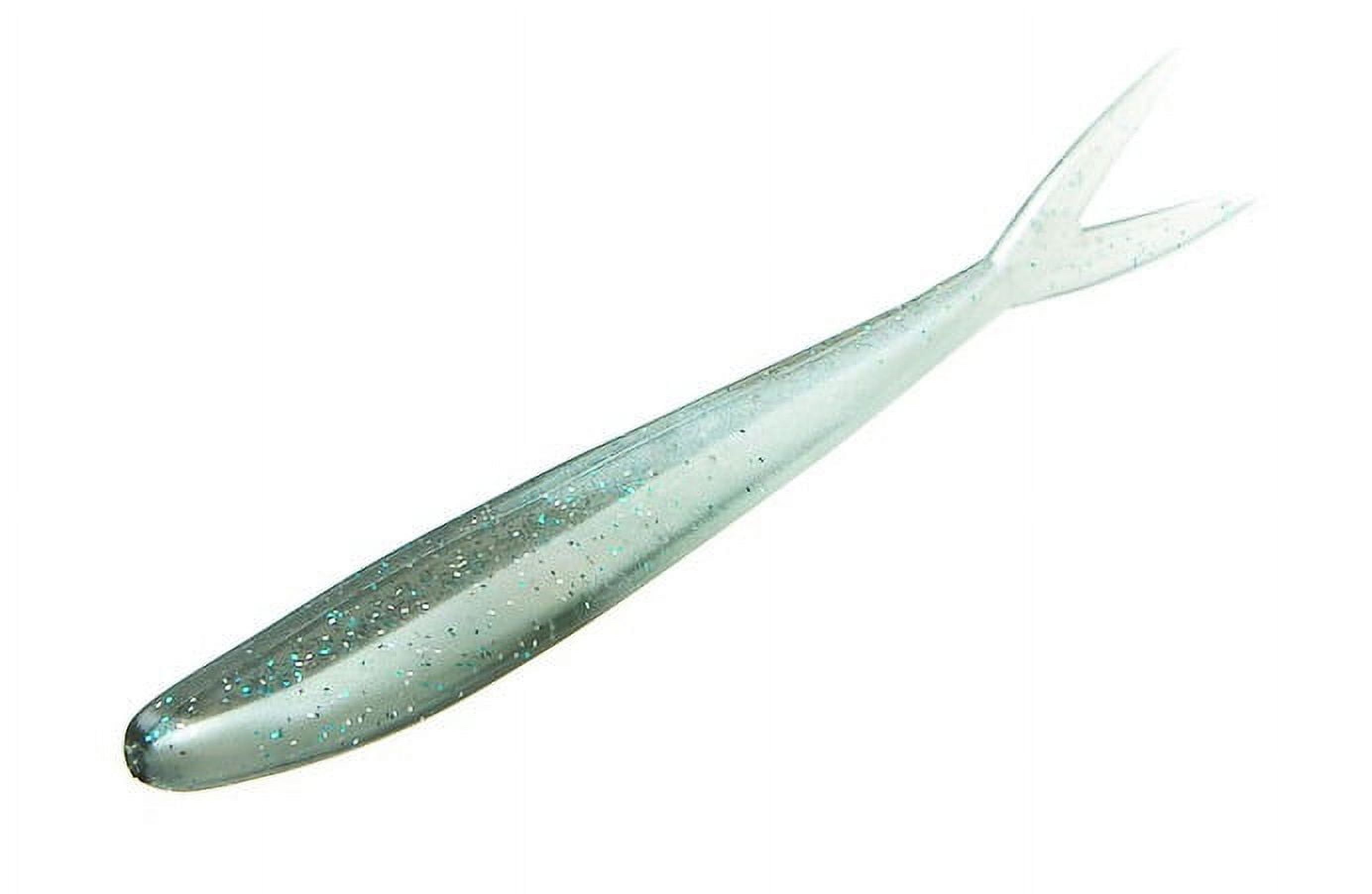 (2 pack) Zoom Fluke 4'' Smokin Shad 10pk