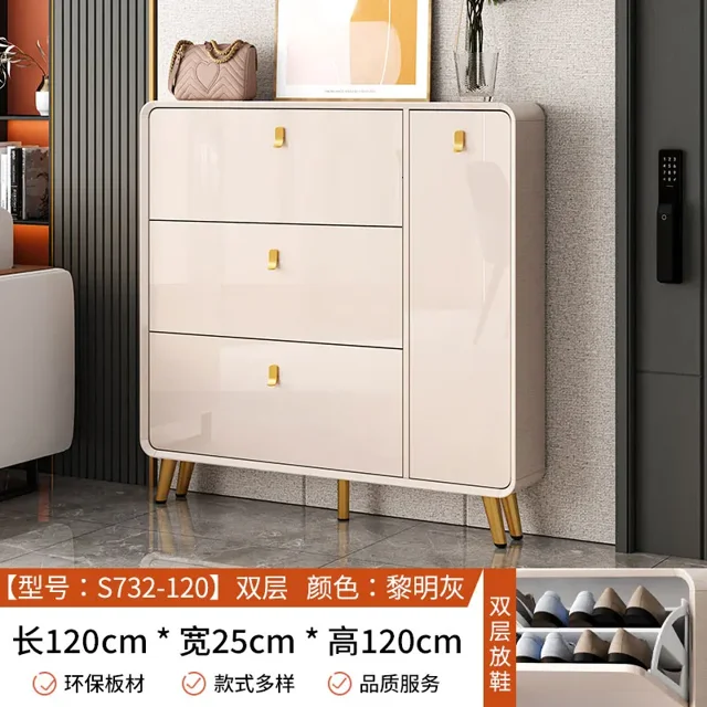 Zapatero portátil moderno, Zapatero Vertical ultrafino de lujo, Organización del hogar, Armarios Para Zapatos, muebles de pasillo
