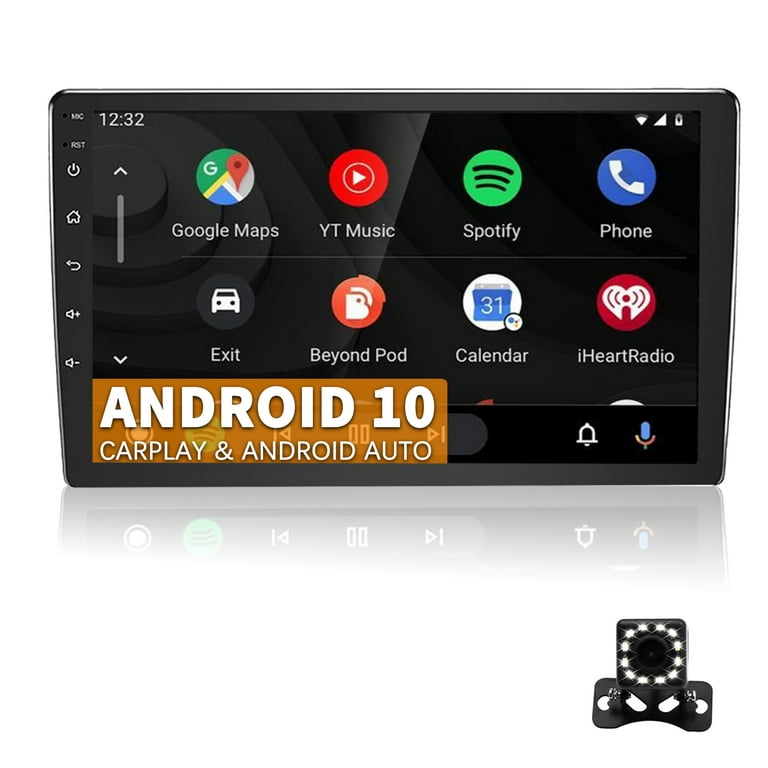 Binize Double Din Car Stereo Wireless CarPlay 10 Inch Android 10