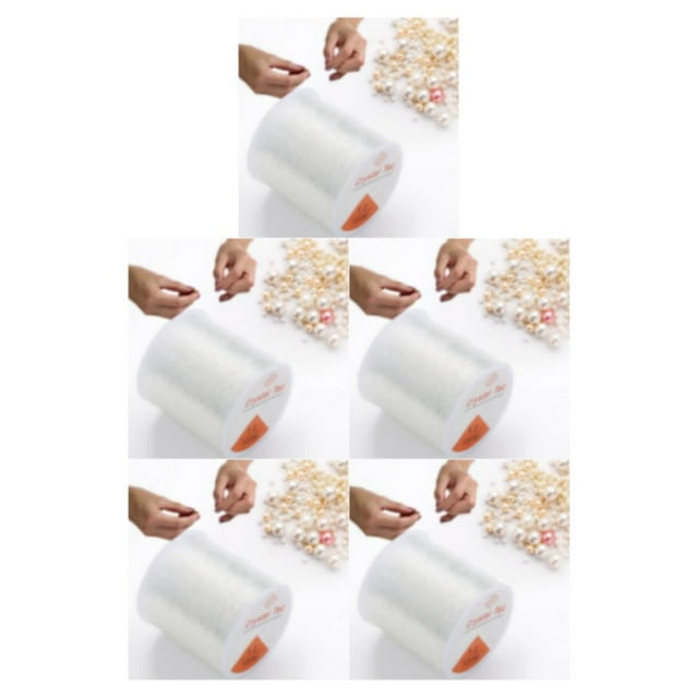 VONKY Elastic Line For Bracelets Easy To And Professional Affordable Polyester String For Bracelet Diy Thread For DIY 5Set