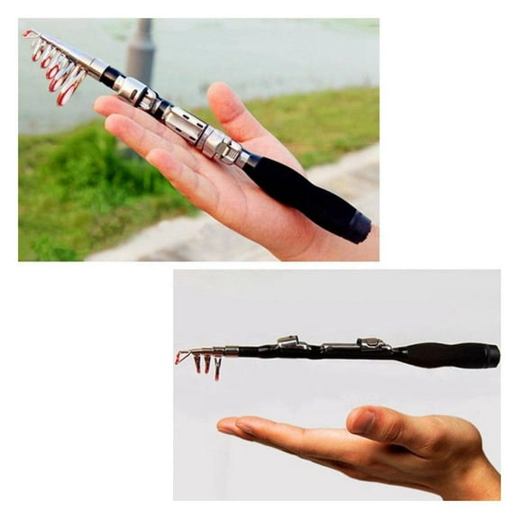 QHUDLV Carbon Fiber Telescopic Pocket Fishing Rod Travel Pole B1G1 I1H8 M5U5