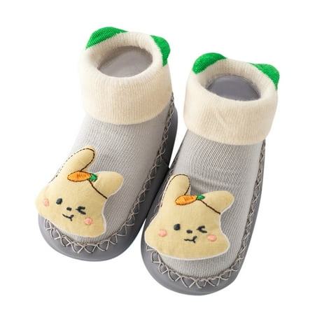 

LUOGENLI Baby Shoes Size 5C Spring Children Toddler Shoes Boys and Girls Floor Sports Socks Shoes Cute Cartoon Rabbit Pattern Breathable and Comfortable Baby Shoes 12-18 Months Walking 13