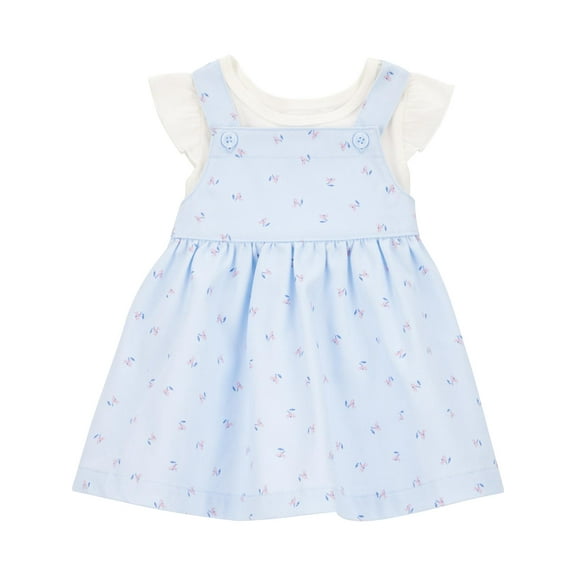 Carter's Child of Mine Baby Girl Dress Set, 2-Piece, Sizes 0/3-24 Months