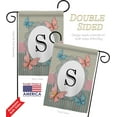 thumbnail image 2 of Breeze Decor 80149 Butterflies S Monogram 2-Sided Impression Garden Flag - 13 x 18.5 in., 2 of 3