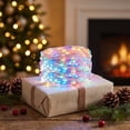 thumbnail image 7 of Silver Wire LED String Lights for Christmas Gift Box Wrapping, Cool White Fairy Lights for Christmas Decorations, Holiday Party Decor and Home Accents, 7 of 7
