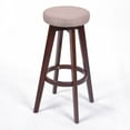 thumbnail image 1 of Nottingham Contemporary Wood/Fabric Barstool - Beige Linen, 1 of 2