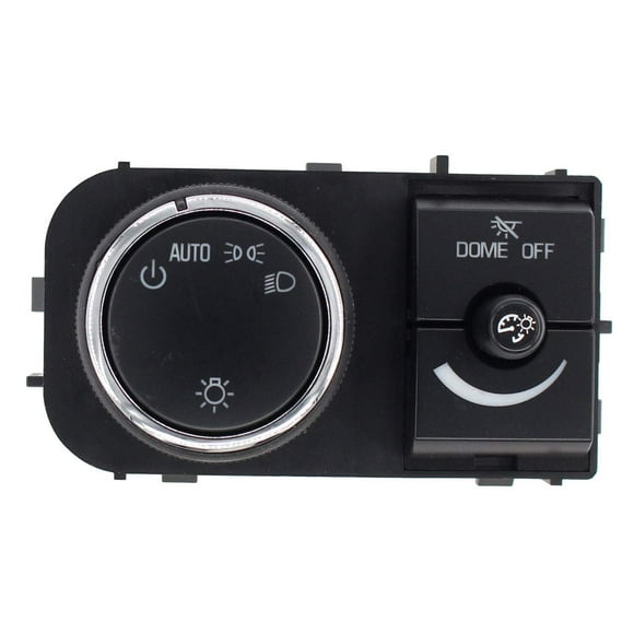 NewYall Dimmer Dome Headlamp Headlight Switch without Fog Lights for Chevy Silverado Suburban Tahoe GMC Savana Sierra Yukon Hummer H2 2007-2016