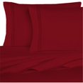 thumbnail image 1 of BedClothes 1800 Series 6 Piece Sheet Set - Maroon - Twin, 1 of 1