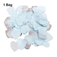 thumbnail image 4 of Naiovety Amor Corazones Confeti Adornos de boda Suministros Papel de relleno de globos Azul claro Type3 NO3, 4 of 6