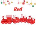 thumbnail image 1 of Adornos de tren navideño, trenes para niños, juguetes, decoración de mesa para el hogar, regalos de fiesta de Navidad y Año Nuevo, manualidades de Papá Noel, decoración, 1 of 5