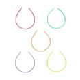 thumbnail image 4 of Goody Kids Fabric Headbands - Assorted Color - 5Ct, 4 of 4