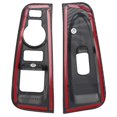 thumbnail image 2 of Exquisite 2Pcs ABS Carbon Fiber Window Armrest Trim Cover for Grand Starex H1 2019 2020 Car Interior Accessories, 2 of 5