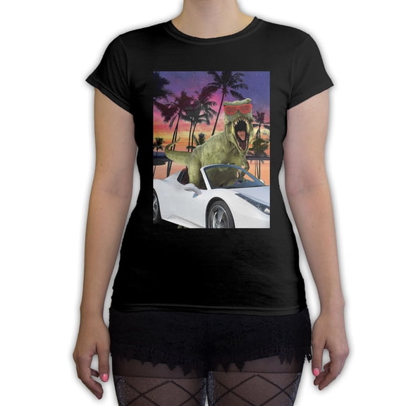 Function - Miami T-rex Women's Fashion T-Shirt