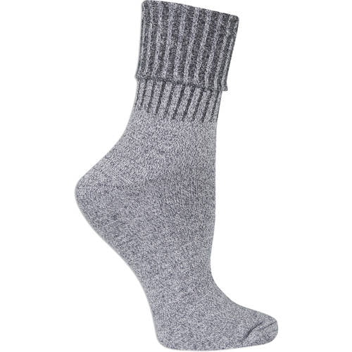 No Boundaries - Women's fashion turn cuff socks 3 pack - Walmart.com ...