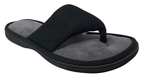 dearfoam womens flip flop slippers