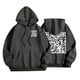 thumbnail image 4 of Sudadera con capucha para hombre, informal, a la moda, con estampado, de manga larga, con bolsillo, de poliéster, 4 of 5
