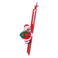 thumbnail image 2 of Decoraciones Navideñas Papá Noel Eléctrico ada Eléctrica Papá No Música Muñeco de Peluche para Colgar Adorno Árbol Decoración roja B Yotijar Decoraciones De Papá Noel, 2 of 8