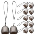thumbnail image 2 of GOOHOCHY 20 mini cascabeles de aleación para manualidades, colgantes para árbol de Navidad, puertas, ventanas, campanillas de viento, decoración de jardín., 2 of 8