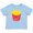 AE-Light Blue, variant on Inktastic Cute Kawaii French Fries Boys or Girls Baby T-Shirt