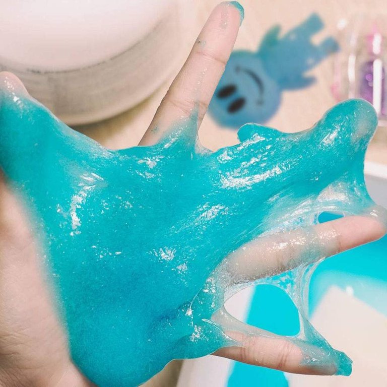 Kicko Smile Face Slime - Pack of 12 Colored Gooey Slimes in a