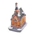 thumbnail image 1 of Christmas Luminous House - Resin Christmas Snow Village Scene Led Decorations, 1 of 5