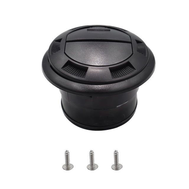 75mm Diesel Heater Duct Hose Pipe Air Vent Outlet Closeable Rotatable Black