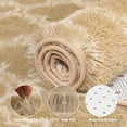 thumbnail image 4 of Homore Geometric Area Rugs for Bedroom Living Room Decor 8' x 10' Light Camel/White, 4 of 9