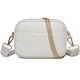thumbnail image 4 of Bolso Bandolera Mujer Viajes Moda Correa Ancha Bolsas Mensajero Simple Blanco, 4 of 8