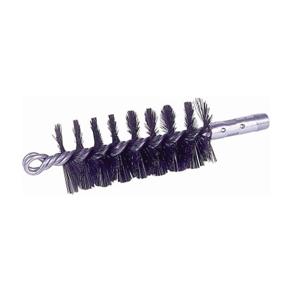 3-1/2" Single Spiral Flue Brush, .012 Steel Fill
