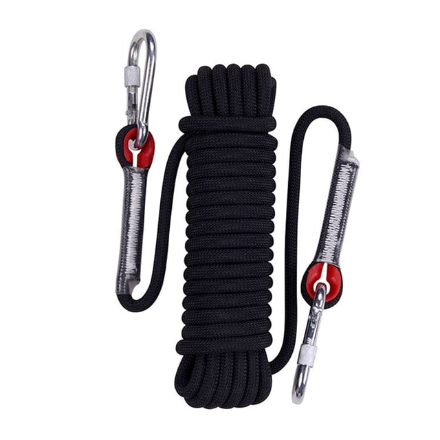 Toystoory Cuerda profesional para escalada en roca, montañismo, trabajo aéreo, poda de árboles, accesorios de cable de seguridad de alta Escalada