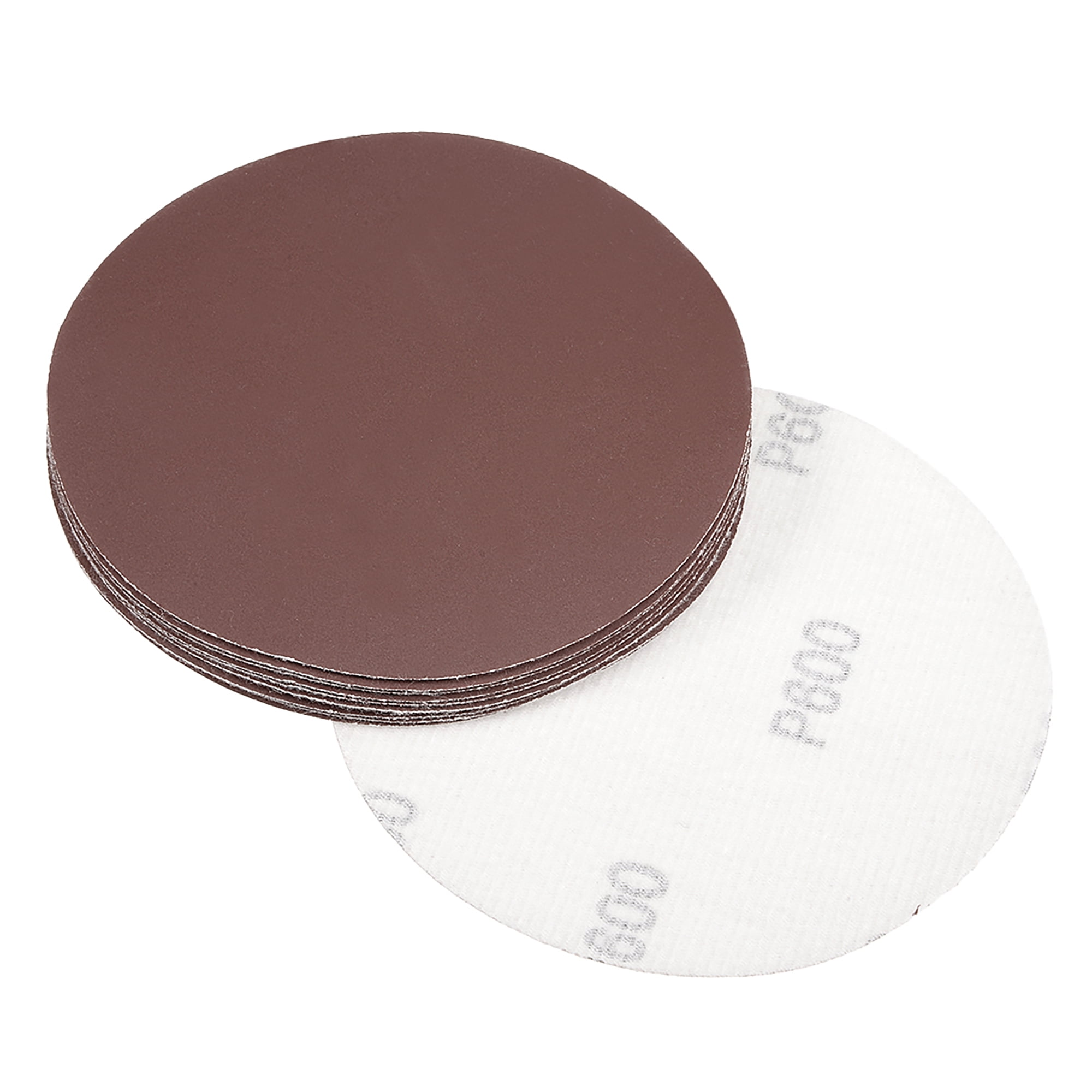 5 Inch Sanding Disc 600 Grits Flocking Sandpaper for Sander 10 Pcs