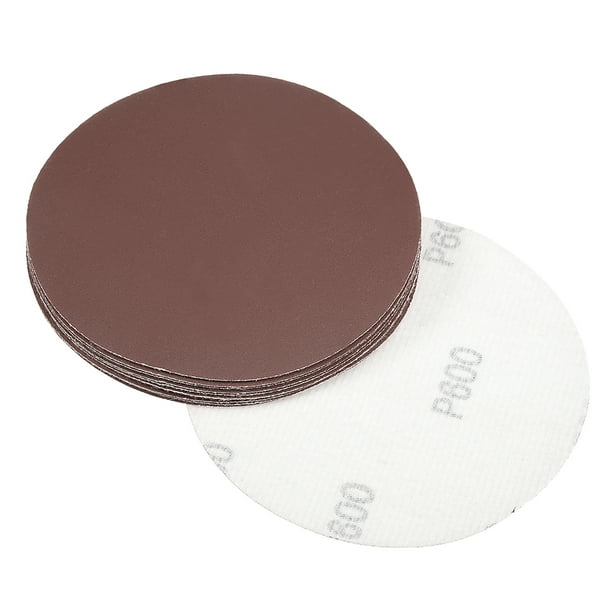 5 Inch Sanding Disc 600 Grits Flocking Sandpaper for Sander 10 Pcs