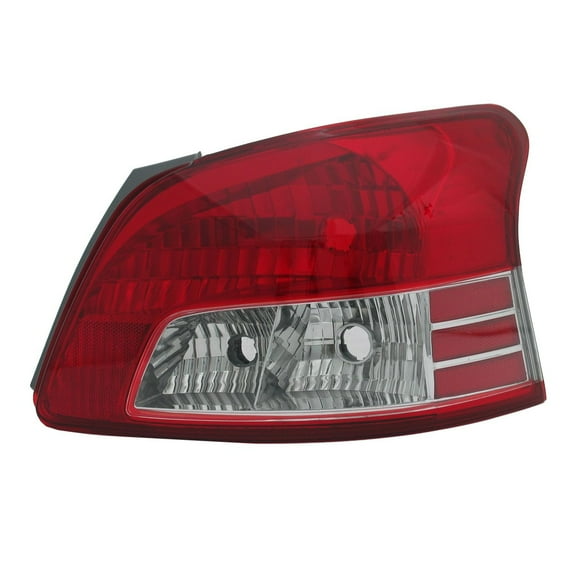 Replacement TYC 11-6233-01-9 Passenger Side Tail Light for 07-12 Toyota Yaris
