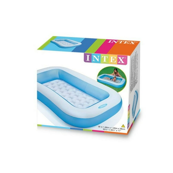 Alberca Inflable Rectangular Intex para Bebé 166x100x28 cm