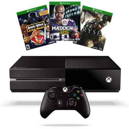 Xbox One Refurbished Console with Bonus 3 Pre-Owned Games