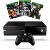 Xbox One Refurbished Console with Bonus 3 Pre-Owned Games