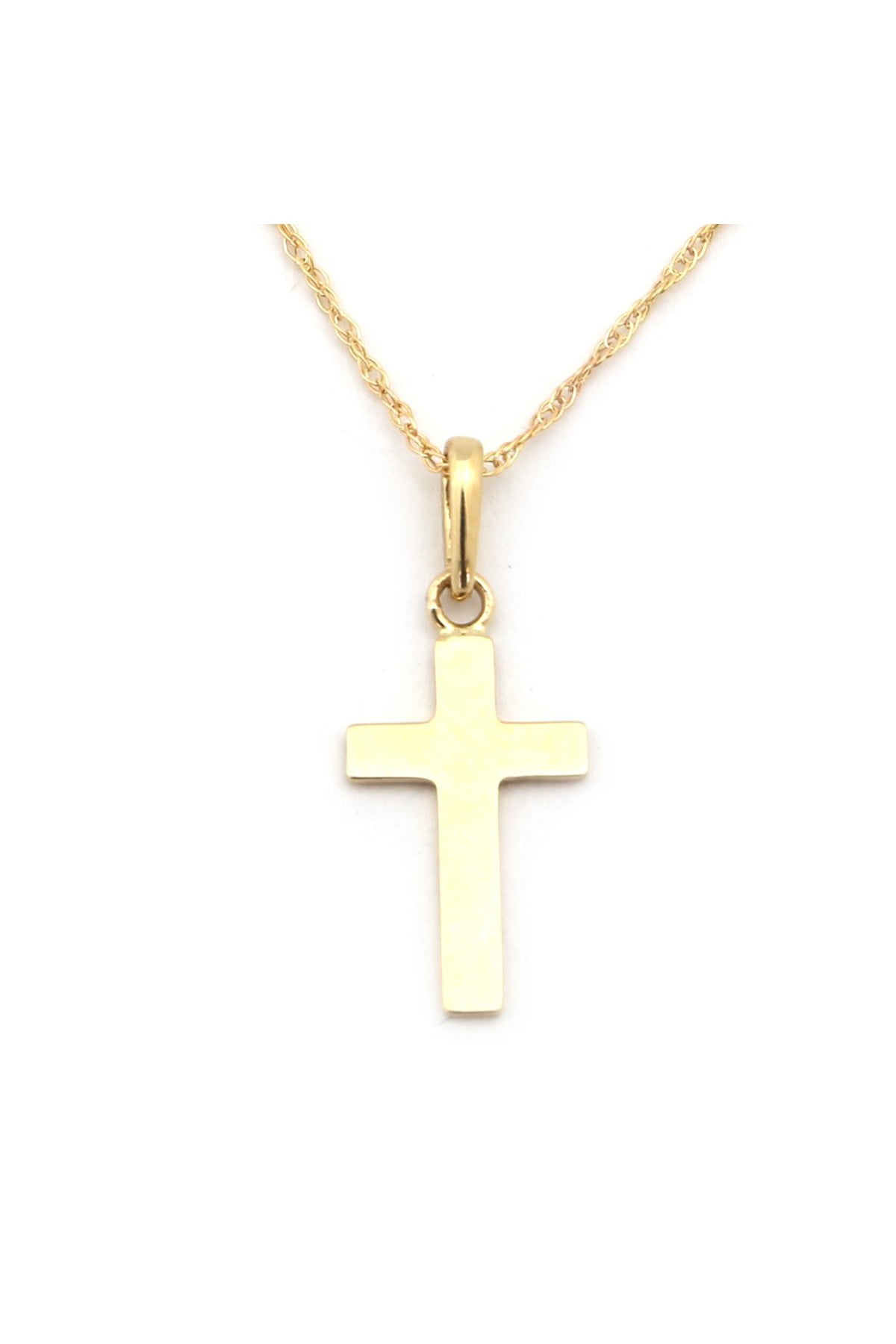 14k Yellow Gold Polished Small Toy Train Pendant