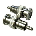 thumbnail image 3 of 5x Enchufe Macho Bnc Rca Macho Rg59 Cable Coaxial Conector Adaptador de Video 3 piezas, 3 of 6