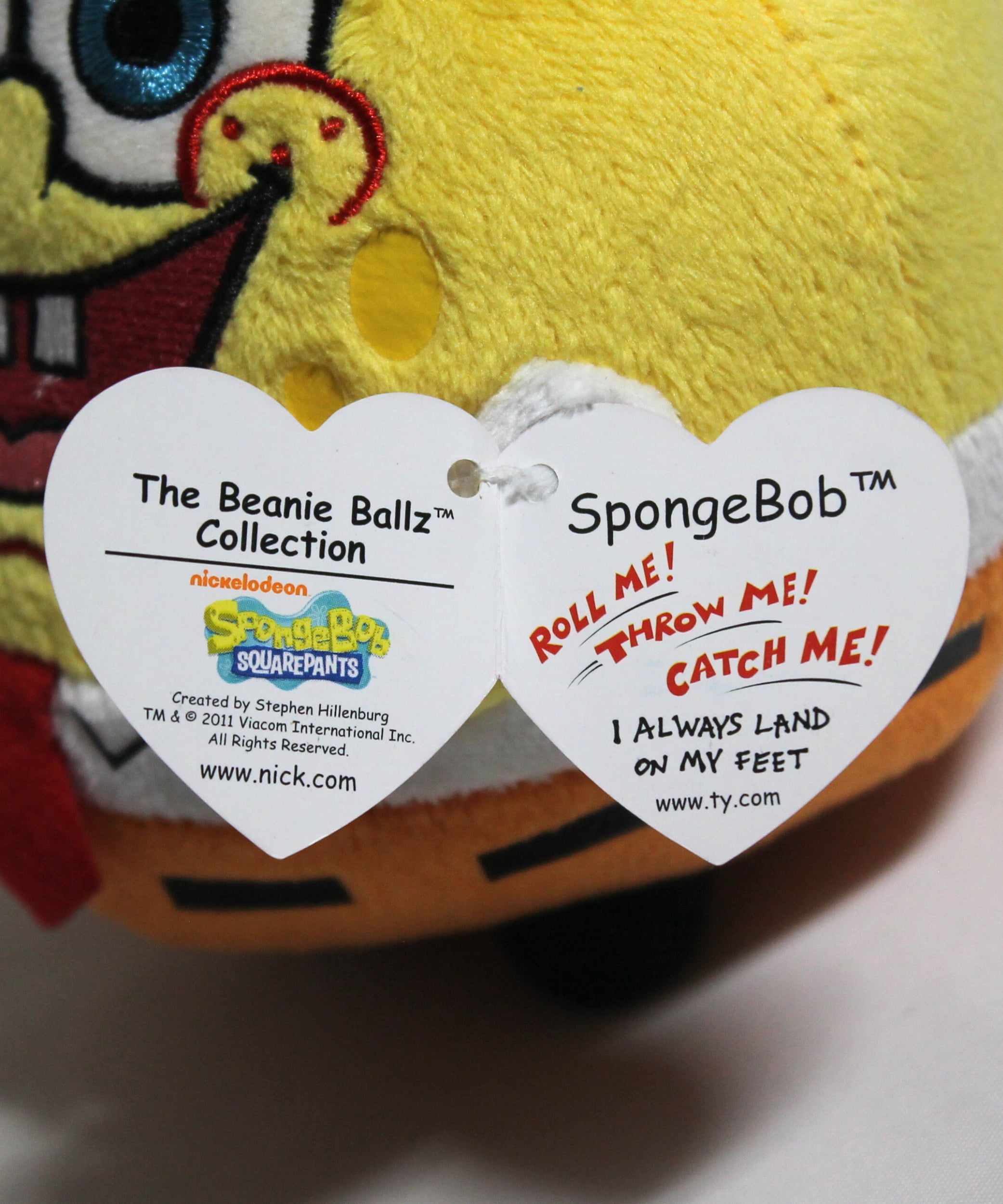 T&Y - Brandclub - ty beanie ballz spongebob