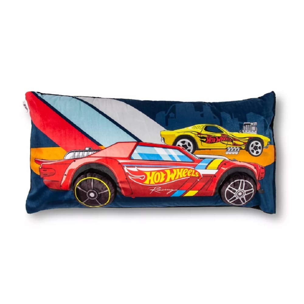 hot wheels pillow