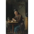 thumbnail image 3 of Hermann Kern 13x18 Black Modern Framed Museum Art Print Titled - Snack, 3 of 5