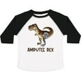 thumbnail image 3 of Inktastic Limb Loss Awareness Amputee Rex with Prosthetic Leg Boys or Girls Toddler T-Shirt, 3 of 5