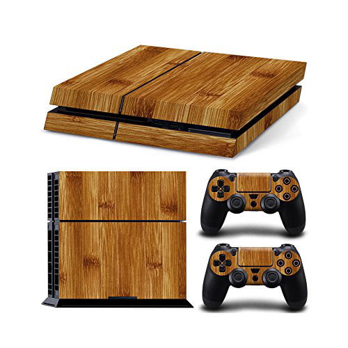 NOT for PS4 Pro or PS4 Slim Gam3Gear Vinyl Sticker Pattern Decals Skin for PS4 Console & Controller Gold 