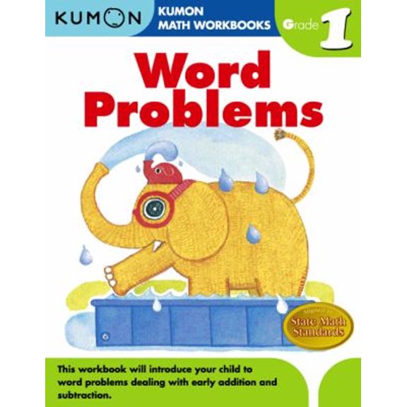 Pre-Owned Kumon Grade 1 Word Problems (Paperback) 1934968412 9781934968413