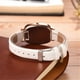 thumbnail image 2 of Reloj de cuarzo para mujer, relojes para mujer, reloj de cuarzo atmosférico, reloj clásico para mujer, reloj de temperamento para mujer. Un reloj, 2 of 5