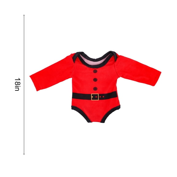 Clearance! Baby Doll Clothes Set for 18 Inch Baby Dolls, Christmas Doll Toys Outfit, Baby Doll Accessories, Pretend Play Christmas Dress Up Toy Gift for Girls Age 3 