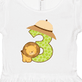 thumbnail image 4 of Inktastic Safari 3rd Birthday 3 Year Old Girls Toddler Dress, 4 of 5