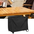 thumbnail image 3 of Outdoor Table Cover, Fits Outdoor Double-Shelf Movable Dining Cart Prep Table, 3 of 9