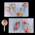 thumbnail image 4 of Toyvian 2Pcs DIY Silicone Mold for Garden Plant Labels Transparent Flexible Epoxy Craft Mold, 4 of 7