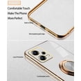 thumbnail image 2 of Compatible with Redmi Note 12 Pro Plus Case Silicone TPU Shockproof Redmi Note 12 Pro Plus Phone Case Cute Cases with Ring for Women Men (White), 2 of 14